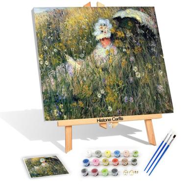 China Claude Monet Oil Painting DIY Famous Impressionist Oil Painting Painting By Number For Adults for sale