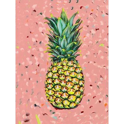 China Diamond Embroidery Cartoon Pineapple Eco-friendly Diamond Painting Cross Stitch Kits Mosaic Rhinestone Painting Crystal Diy 3D Home Decor for sale