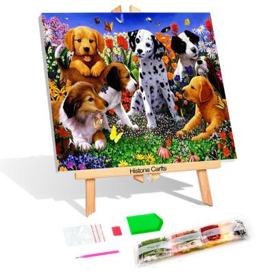 China New New Classical/Postmodern Decorative Arts And Crafts Diamond Animals 5d DIY Diamond Painting Special Shaped Painting For Kid for sale