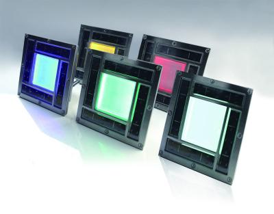 China 200mm High Brightness Plastic Outdoor LED Solar Brick Lights CE And ROHS Approved for sale