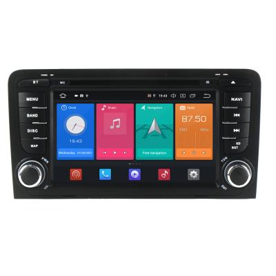 China Navitree GPS 4G Android 4+64GB Car Multimedia Player TV/mp3/SWC/DVR/WIFI/3G/DVD For Audi A3 7inch RDS DSP PX6 Car Stereo WIFI BT SWC 8core Carplay for sale