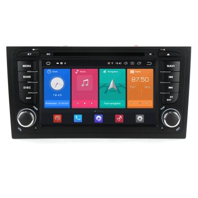 China Video Car DVD Player TV/mp3/SWC/DVR/WIFI/3G/DVD WIFI BT Navitree GPS Android 4+64GB 4G For Audi A6 7inch Car Radio RDS DSP PX6 SWC 8core Carplay for sale