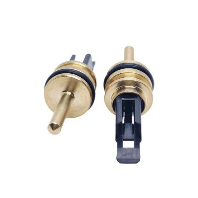 China Custom Made Quick Response Brass Housed Watertight NTC Temperature Sensor Probe 10K 3435 For Gas Boiler for sale