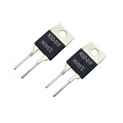 China KSD-01F 5C Thermal Switch Normal Closed Protector Bimetal Temperature Thermostat JUC-31F for sale