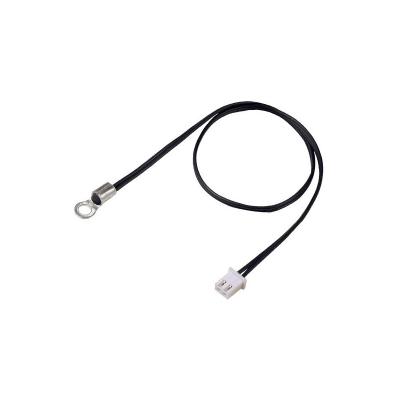 China Standard Sensor M3 Ring Lug NTC Thermistor 100K 3950 26AWG 300mm for sale