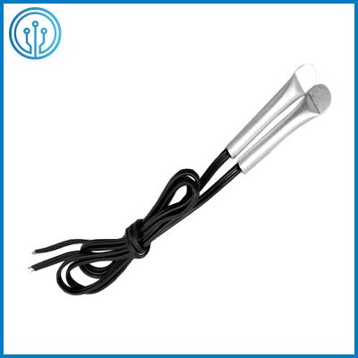 China Aluminum Shell 2.2K Ohm NTC 3950 Thermistor 5x35mm NTC Temp Sensor for sale