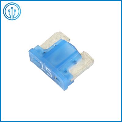 China Ultra klein 32V-L.P. MINI 6.73mm Mini Blade Fuses CEI van Mini Fuse van het 15 Ampère Lage Profiel Te koop