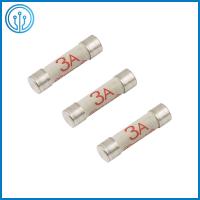 Chine Fusible en céramique de tube d'en cuivre du fusible à cartouche 5a de 240VAC S1027 6x25mm ASTA ccc à vendre