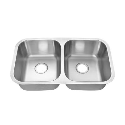 China Without Double Bowl 304 Stainless Steel Kitchen Undermount Bathroom Sink 8247A for sale