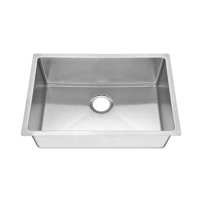 China Without Faucet Single Bowl Furniture Hardware Kitchen Basin Sink Stainless Steel Hot-selling Sink for sale