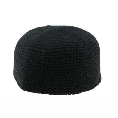 China A character dropshipping/spot wholesale/OEM wool woven Muslim hat Muslim worship hat for sale