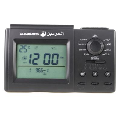 China Dropshipping style electronic antique OEM perpetual calendar full automatic adjustment/spot wholesa/muslim worship time alarm clock for sale