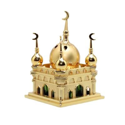 China Dropshipping Muslim Specifications / Delicate Titanium Mosque Perfumes Alloy Model Spot Wholesale / OEM Can Be Added Muslim Ornaments for sale