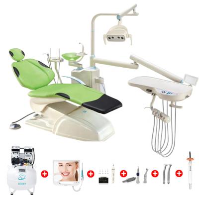 China Dental Regional Comfortable Dental Unit And Dental Chair With Led Lamp Dental Chair With Camera for sale