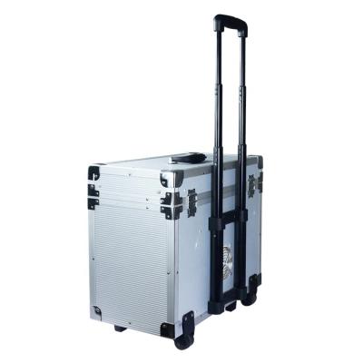 China Durable Hot Sale Dental Mobile Trolley Portable Turbine Unit With 550W Built In Air Compressor for sale