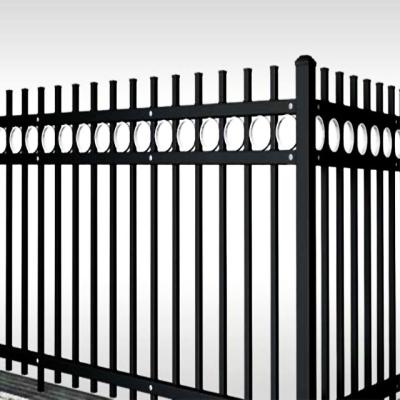 China Easily Assembled Factory Price Cheap Used Wrought Iron Fencing For Sale for sale