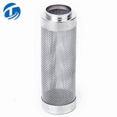 China 304 Pellet 12 Inch Anti-Corrosion Smoker Stainless Steel Perforated Metal Filter Tube for sale