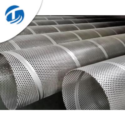 China Anti-Corrosion Perforated Metal Mesh Cylinder Tube 25mm for sale