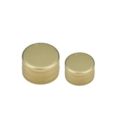 China Pilfer proof aluminum screw cap for vodka aluminum screw caps for glass bottles for sale