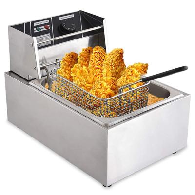 China Household China Manufacturers 480*280*290mm Stainless Steel Deep Fryer Electric Fryer 2500W for sale