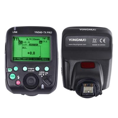 China Remote Camera Release YN560-TX PRO S YONGNUO Flash Wireless Trigger Manual Flash Controller for Sony YN560III YN560IV YN685 YN200 Speedlite for sale