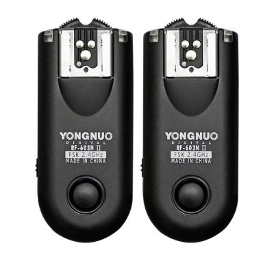 China Remote Camera Release Yongnuo Wireless Flash Trigger RF-603 II For Nikon DSLR Camera for sale