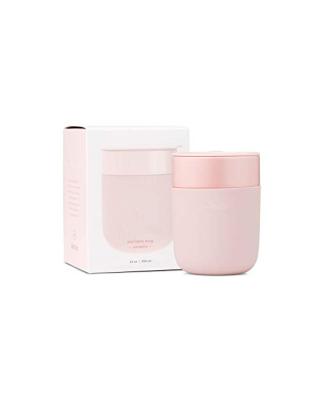 China Porter Ceramic Mug Protective Silicone Disposable Sleeve, Blush 12 oz | On-the-go | Reusable cup for coffee or tea for sale