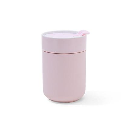 China Disposable Reusable Ceramic Coffee Travel Mug With Lids Cute Coffee Mugs 10 Ounce, To Go Mug For Portable Coffee Tea Office Or Home Mugs D for sale