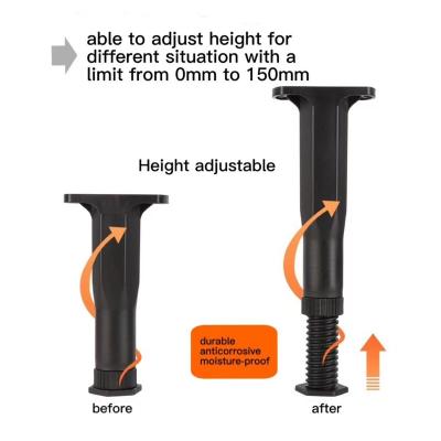 China Home Appliance Adjustable Feet Leveling Table Legs Height Adjustable Furniture Glides Leveling Mounts for sale