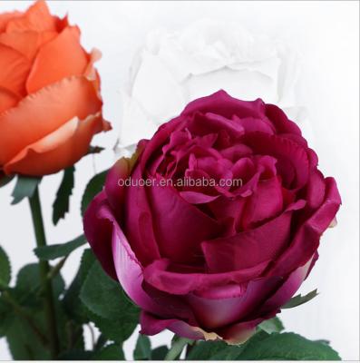 China Minimalist Single Stem Peony Artificial Flowers for sale