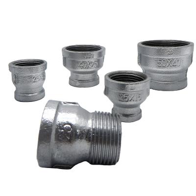 China Fire Fighting  Wholesale Threaded  Hot Dipped Galvanized Pipe Fitting Tee Pipe Fittings Plumbing Pipe Fittings For Gas Fire Fighting System for sale