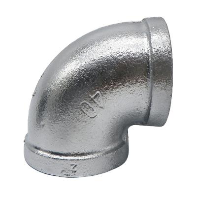 China Fire Fighting  Factory Stock Fire Fighting Water System Reducing Elbow Plumbing Material Tee Galvanized Malleable Cast Iron Pipe Fittings for sale