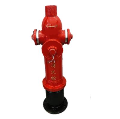 China DN100 DN150 Outdoor 2 Ways Fire Protection Pillar Ductile Cast Iron Fire Hydrant Fire Hydrant for sale