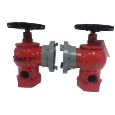 China Clean water Indoor Outdoor Firefighting Fire Hydrant SN65 DN65 Rotary Brass Fire Hose Deluge Valve Firefighting System for sale