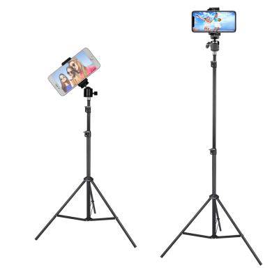 China Waterproof/Shockproof XINTAN 160cm Hot New Portable Camera Video Tripod Stand Detachable Live Brackets 4 Sections DSLR Adjustable Lightweight Tripod for sale