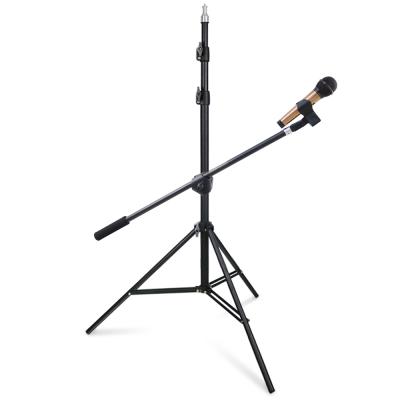 China Xintan 210cm 19mm Diameter Strong Heavy Duty Adjustable Microphone Stand Microphone Folding Sax for sale