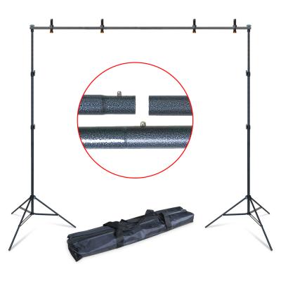 China Portable & Stability 2.8*3m Background View Aluminum Alloy Background Support Stand System For Photography Photo Studio With Bag for sale