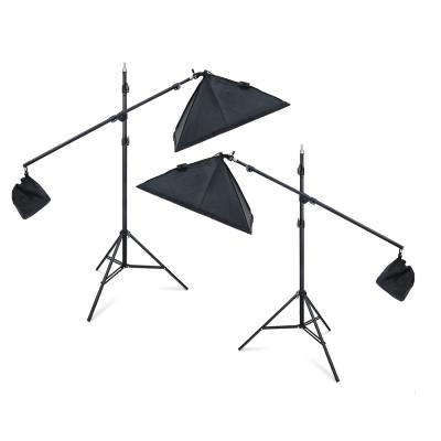 China Durable 2.8m Photo Studio Boom Overhead Arm Light Top Stand With Handle Head For Softbox Light for sale