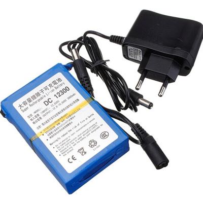 China Super Rechargeable Toys 12V 3000mah Li-ion Battery 12V for CCTV Camera or LED Strips for sale