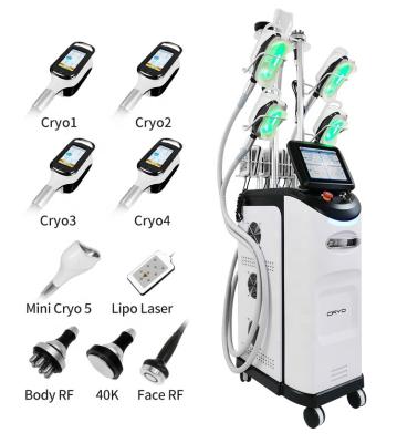 China High Quality Weight Loss Cavitation Cavitation Ultrasonic Cryolipolysis Fat Fat Body Slimming 360 Degree Cooling Cryo Head Cryolipolysis Machine for sale