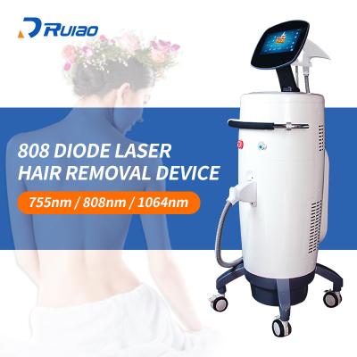 China Skin Tightening Cooling Metal Plate 755nm 808nm 1064nm Diode Laser Hair Removal Machine From WholesalesTEC for sale