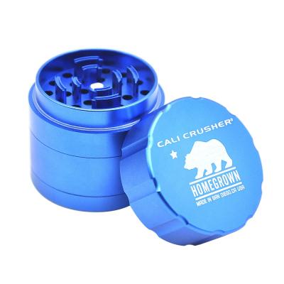 China Aluminum Alloy Herb Grinder 55MM Novelty Metal Weed Grinder Tobacco Grinding Tobacco Herb New Custom Mutli Colors Tobacco Weed for sale