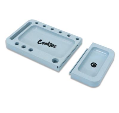 China Metal Plastic Rolling Tray Detachable And Degradable Roll Cigarette Tray for sale