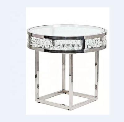 China Single extendable stainless steel center table with good quality for sale