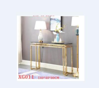 China (Other) Hot Selling Adjustable Used Home Furniture Stainless Steel Console Table for sale