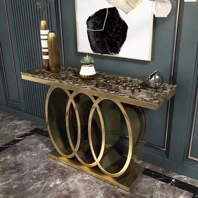 China XG003 Good Price Adjustable Marble Top (Height) Console Table for sale