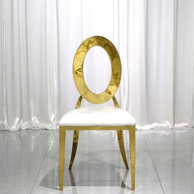 China (Other) Adjustable Chinese Furniture Metal Dining Chair Wedding Chair for sale