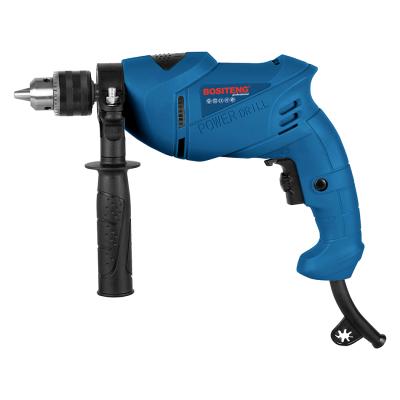 China BOSITENG 2098 machine supplier professional 13mm electric drill, high power impact drill machine tools 2098 for sale