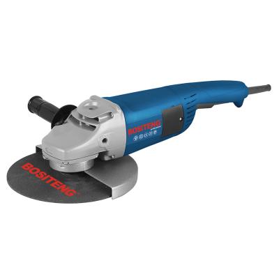 China Large structural grinding for cleaning or wholesale BOSITENG 230-4 inexpensive metalline hand held electric 6500RPM angle grinder for sale