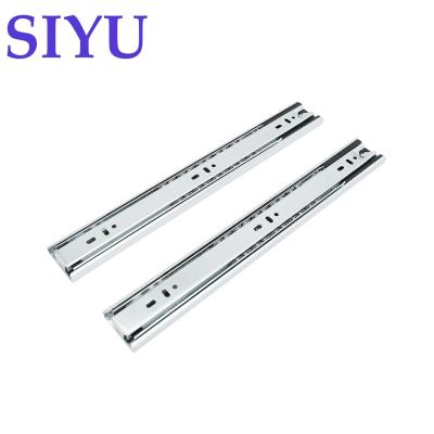 China Narrow Kitchen Drawer 45mm Self Drawer Slide , Telescopic Channel Shape China for sale